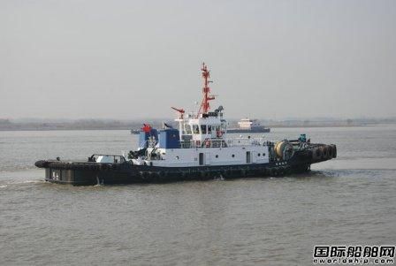 鎮江船廠一艘6800HP全回轉拖船竣工