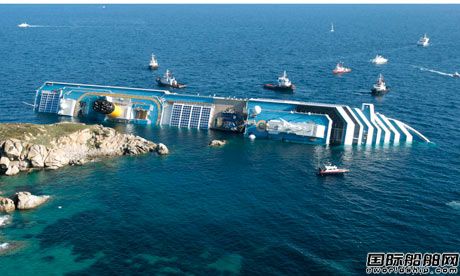 “Costa Concordia”號郵輪船員獲獎  