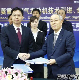 中高引進三菱重工燃氣發動機技術  