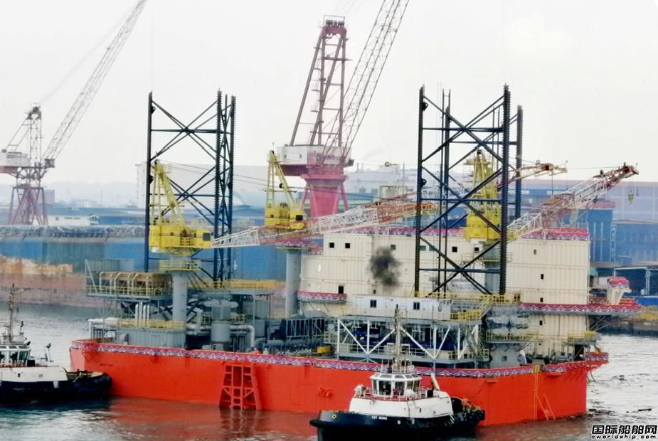 Keppel FELS交付一座鉆井平臺