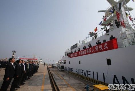 武船重工交付兩艘千噸級海監船
