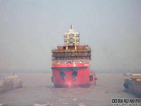 蕪湖新聯造船1艘海工船下水 