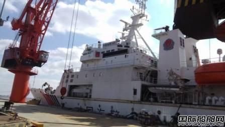 南高齒5000噸海監船推進系統海試成功