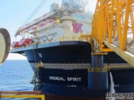 “Arendal Spirit”號在巴西投入運營