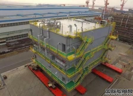大船船務又交付一座海工電氣模塊