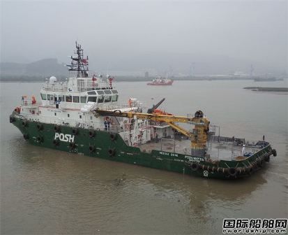 太平洋海工50米維修作業多用途船試航