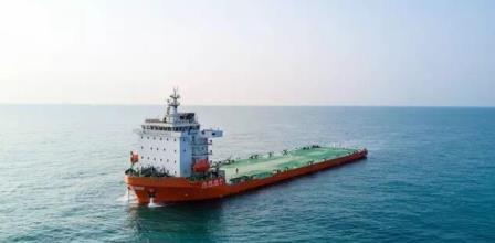 光彩電器配套全船電器130m電推船首次試航成功