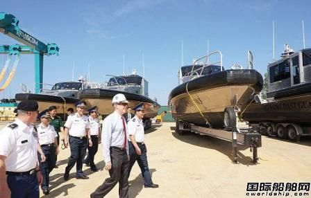 美國向越南海岸警衛隊交付6艘巡邏艇