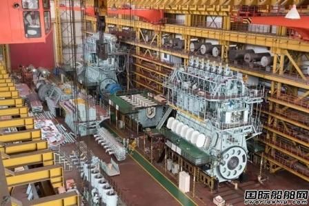大連船柴上半年完工主機14臺