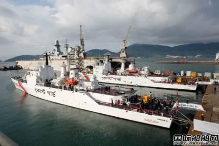 Fincantieri交付孟加拉國海岸警衛隊2艘巡邏艇