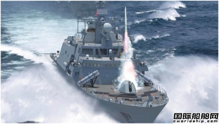 5家企業獲美海軍護衛艦概念設計合同