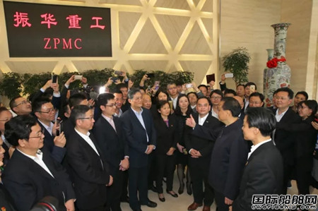 李克強鼓勵振華重工：爭取進入世界500強