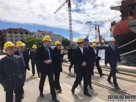 中船重工將派代表團赴克羅地亞深入考察船廠