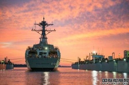 美國海軍“USS Paul Ignatius”號驅逐艦服役