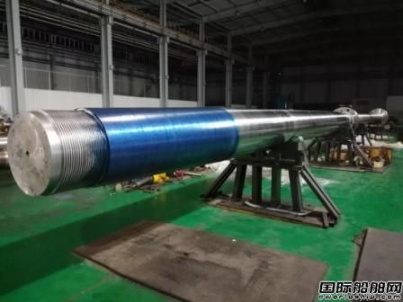 武漢重工又一套軸系產品驗收發貨