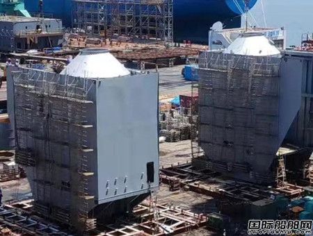 東方海外超大集裝箱船脫硫系統改裝作業刷新最快紀錄