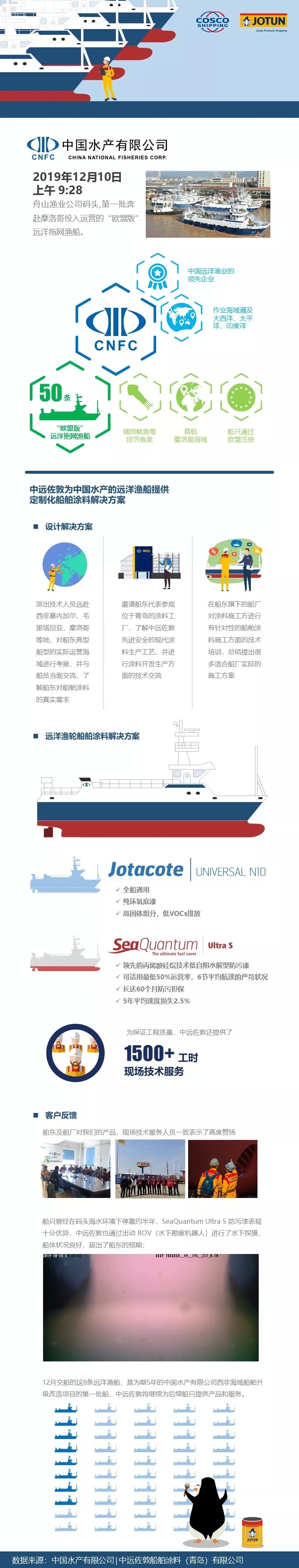 中遠佐敦為中國遠洋漁船提供全面保護