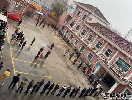招商工業揚州金陵船廠打響復工“第一槍”