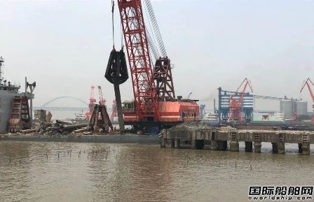 5年前破產清算！東鑫船舶重工徹底拆除