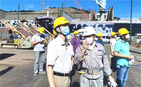 “綠色船舶修理企業規范管理調研”的舟山之行