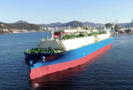 全球最大乙烷運輸船“Seri Everest”號首航抵達美國