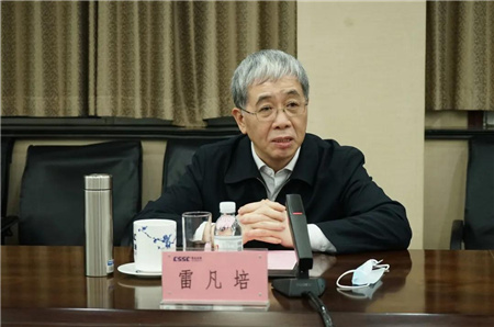 中國船舶集團黨組書記董事長雷凡培調研青島雙瑞