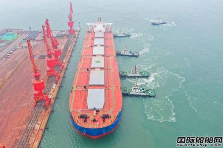 中鋁物流首艘30萬噸級幾內亞鋁礬土礦船靠泊日照港