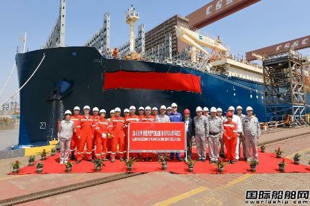 四喜臨門！江南長興造船2號船塢4艘船完成大節點