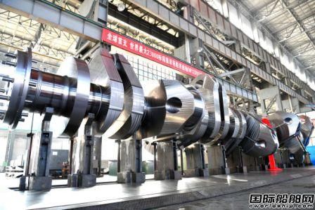 大連重工接獲國內外企業多支8X92型曲軸訂單