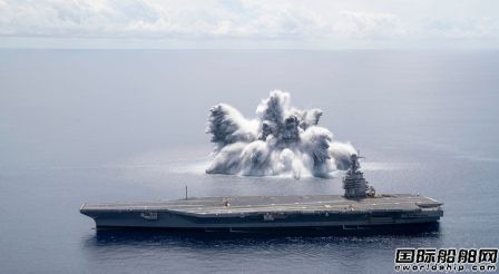 相當于4級地震！美國“福特”號航母完成首次全艦沖擊試驗