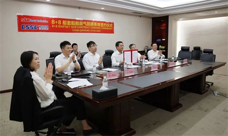 8+8船套！青島雙瑞與韓國STX重工簽訂船舶廢氣脫硝系統訂單