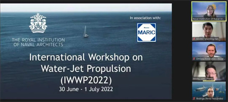 第四屆國際噴水推進研討會IWWP2022線上會議順利召開