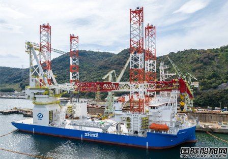 世界最大！JMU交付清水建設自航自升式風電作業平臺