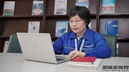 陳曉瑩，滬東中華設計大咖繪就五代LNG船完美“身材”