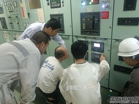 威?？萍紴椤靶曼S埔”輪加裝“海盾”高壓岸電系統和壓載水系統順利交付