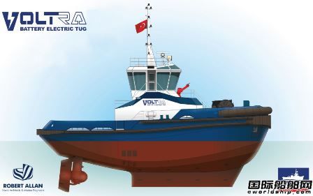 Med Marine與Robert Allan聯合設計混合動力電動拖船