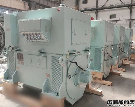 汾西重工交付全球首款江海直達型14000方LNG加注運輸船主發電機