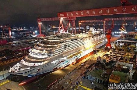 中國船舶701所中標國產大型豪華郵輪振動噪聲測試項目