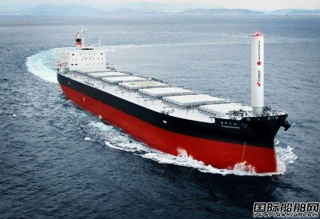 全球首艘！飯野海運一艘散貨船將安裝Norsepower旋筒帆