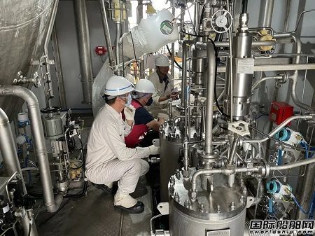 南通遠洋配套360方LNG燃料儲罐關鍵節點工序通過驗收