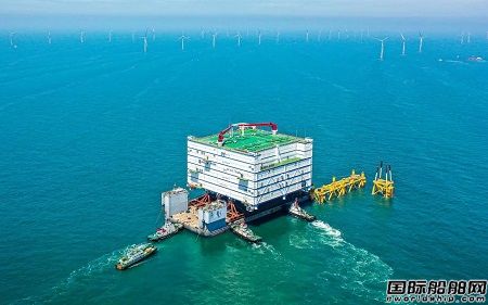 南通振華重裝海上柔性直流換流站項目通過江蘇省首臺套重大裝備認定