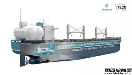 TECO 2030簽約為PGS六艘氨動力散貨船供應燃料電池