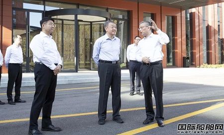 溫剛調研中國船舶集團七〇八所