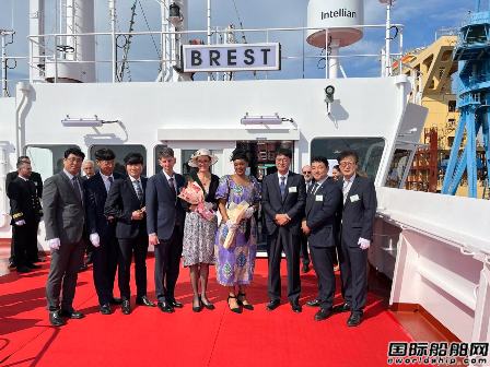 現代三湖重工為Euronav建造兩艘蘇伊士型油船命名