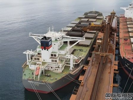 淡水河谷大型礦砂船首次使用生物燃料運輸鐵礦石