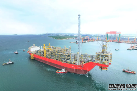 大連中遠海運重工改裝！MODEC塞內加爾FPSO交付離廠