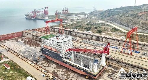 常態化運營！泉州船廠承修全球首例DP3超大型海工生活駁船