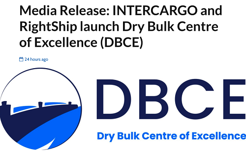INTERCARGO與RightShip聯手成立干散貨卓越中心