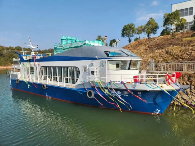 氫燃料電池船“航速”