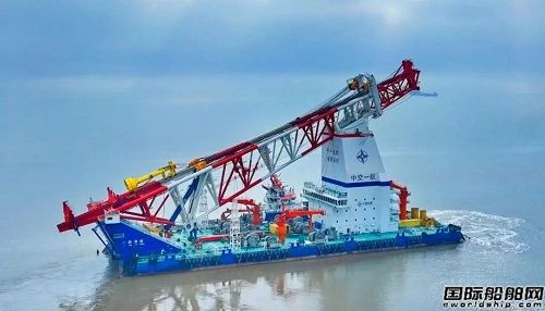 振華啟東海工140米級打樁船獲南通市首臺（套）認定